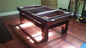 Pool and billiard table set ups and installations in Bay City Michigan